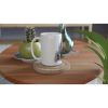 White Ceramic Mug Endure Bravely Design By HadiArts